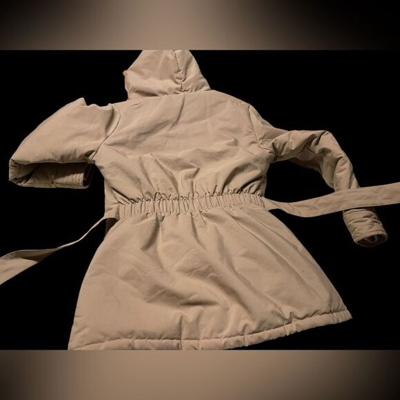 Vntg Woolrich Heavy Parka Coat Ladies Size Small - Picture 3 of 8